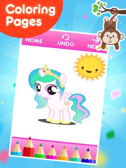 Coloring Games for Little Pony截图4