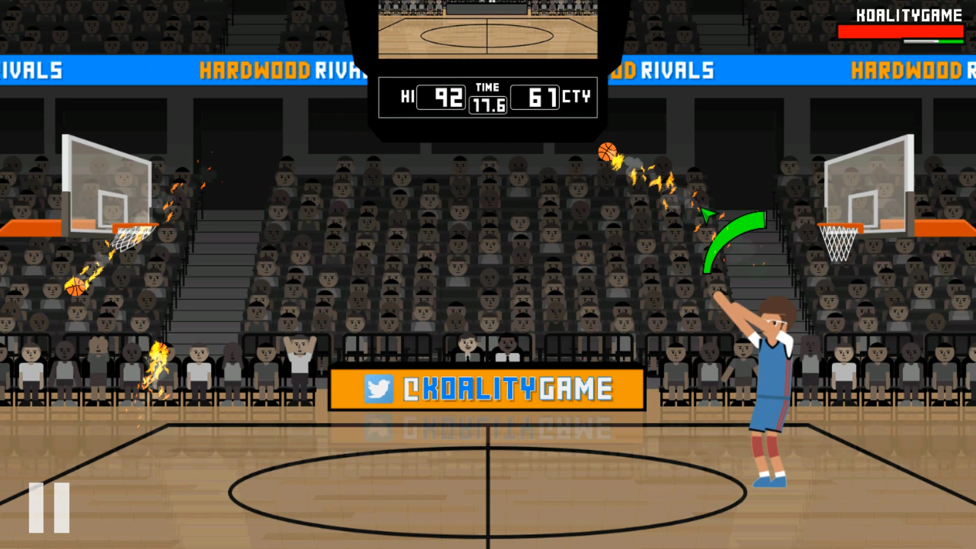 Hardwood Rivals Basketball截图2