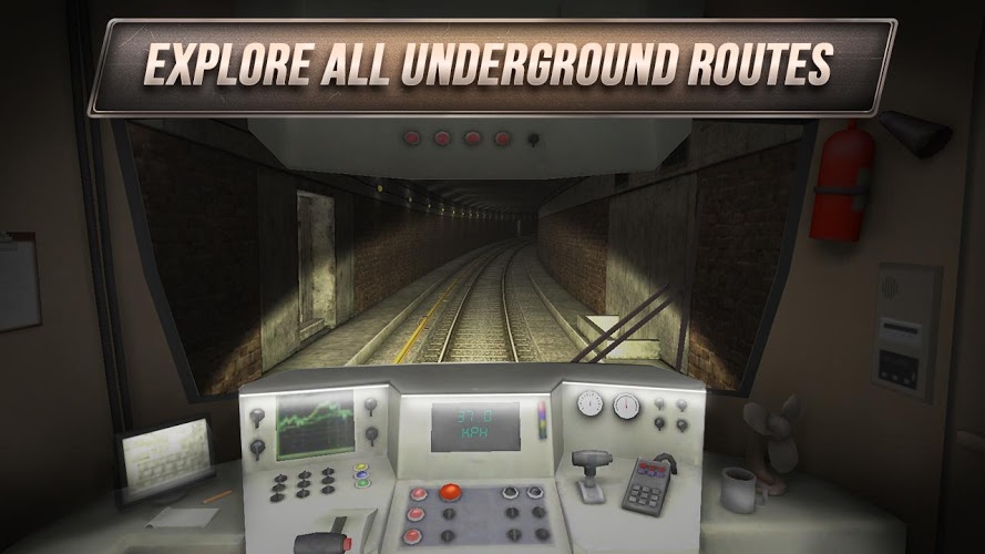 模拟地铁3D：地下司机截图3