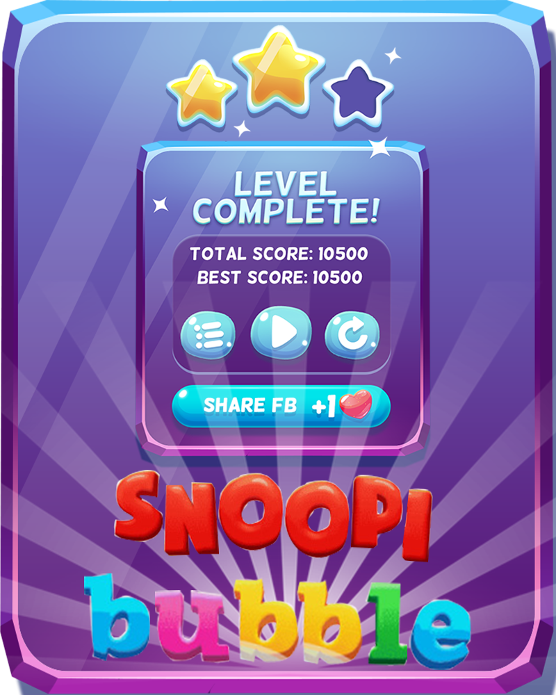 Snooby Pop - Bubble Shooter Master Love 2截图4