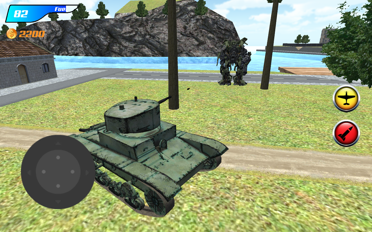 World War Robot : Tank Wings截图5