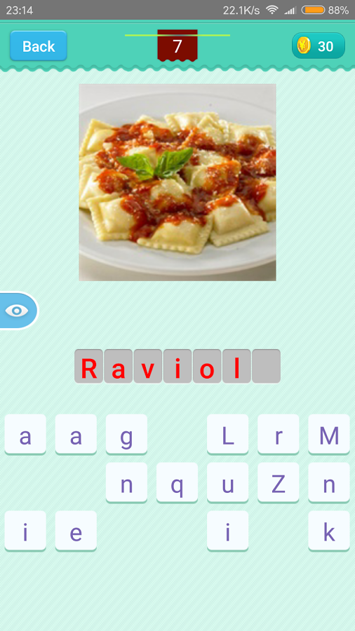 Italian Food Quiz截图1