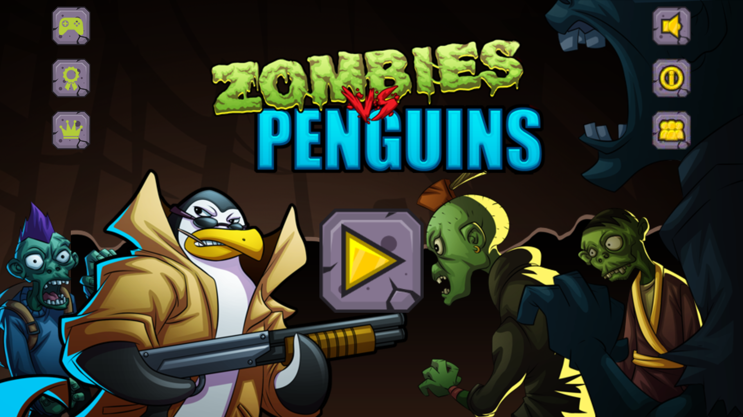 Zombies vs Penguins截图1