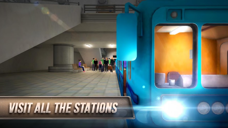 模拟地铁3D：地下司机截图4