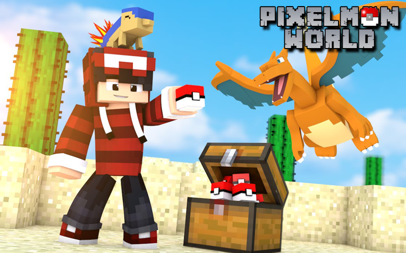 Exploration of Pixelmon World截图1