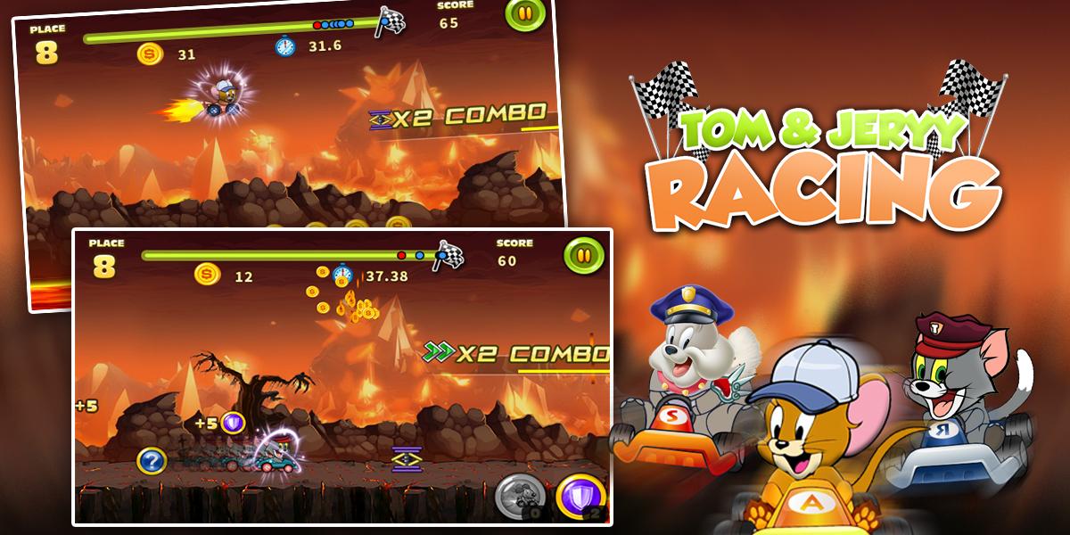 Adventure Tom and Jerry - Speed Racing截图1