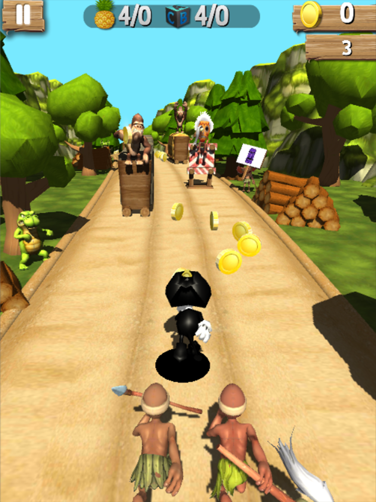 Subway Bendy Jungle Run : Ink Machine截图2