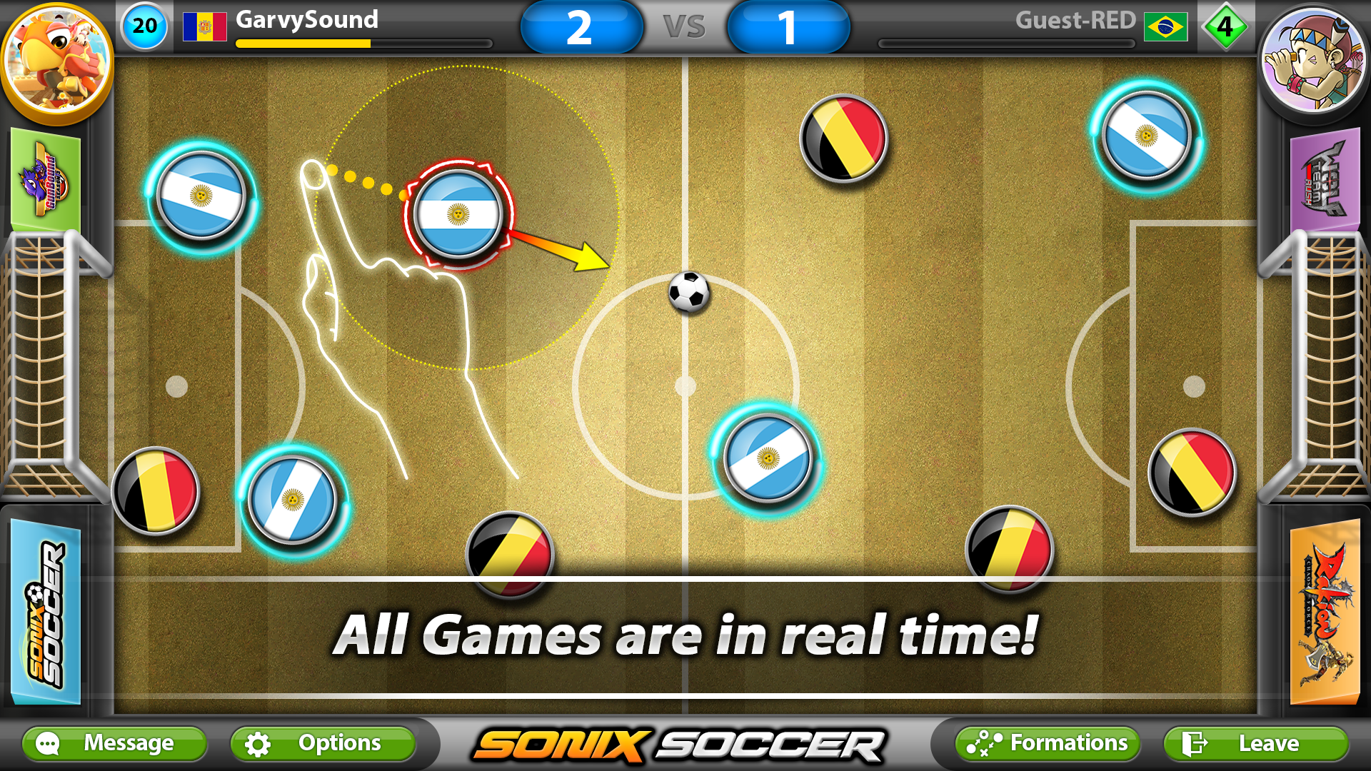 Sonix Soccer截图2