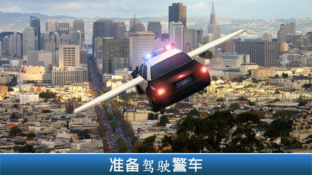 警方 飞行 模拟器 车截图1