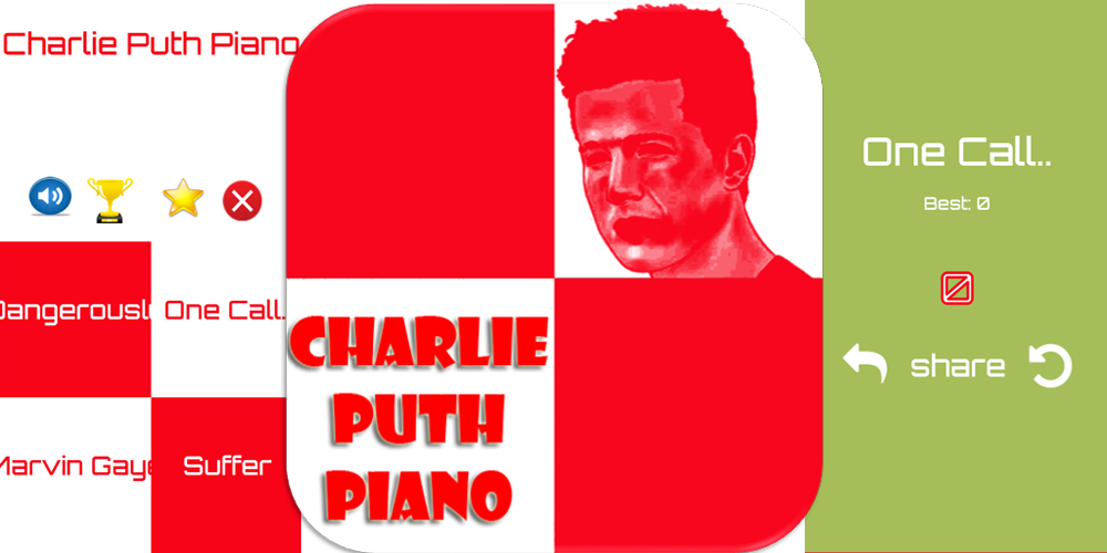 Charlie Puth Piano Tiles截图1