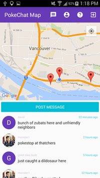 PokeChat地图截图2