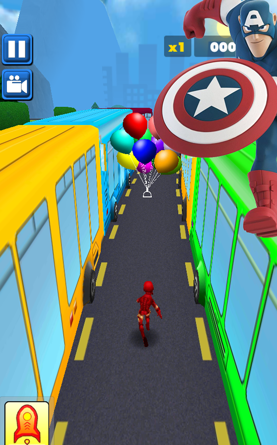 Avenger Infinity War Dash: spiderman, ironman Game截图5