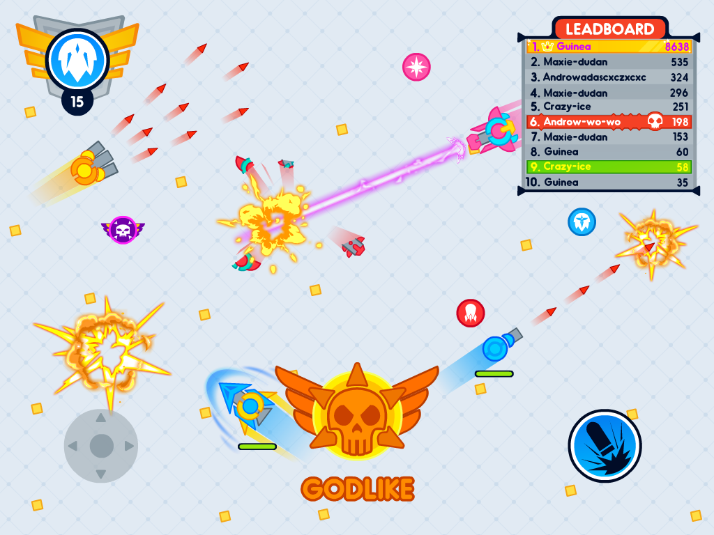 Force.io Craft - Free Diep War截图4