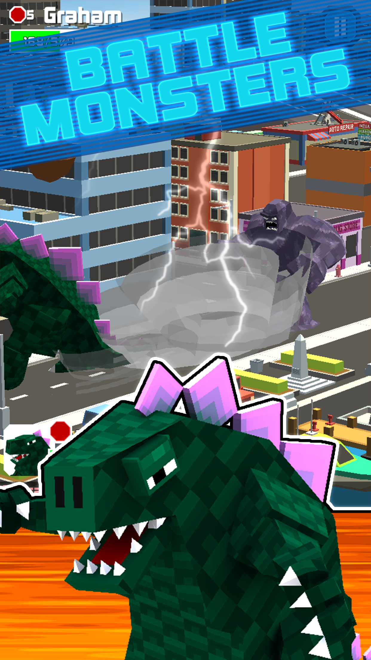 Smashy City: Monster Battles截图2