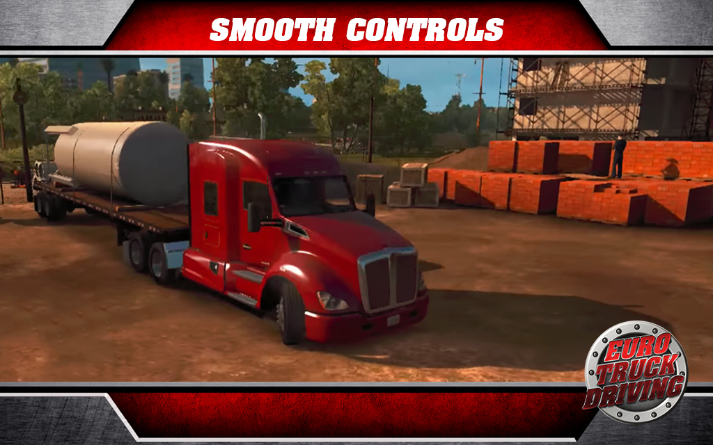 Euro Truck Driving : Cargo Delivery Simulator Game截图3