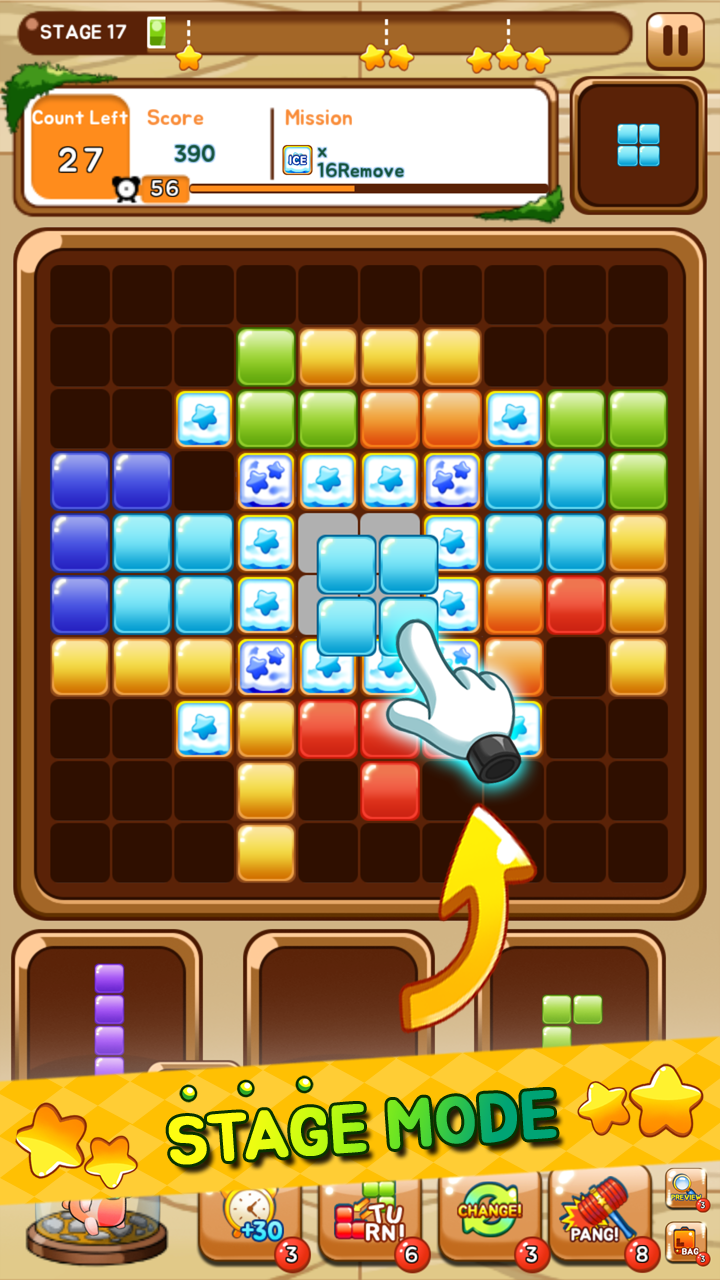 PuzzleLineWorld - 1010 Block截图3