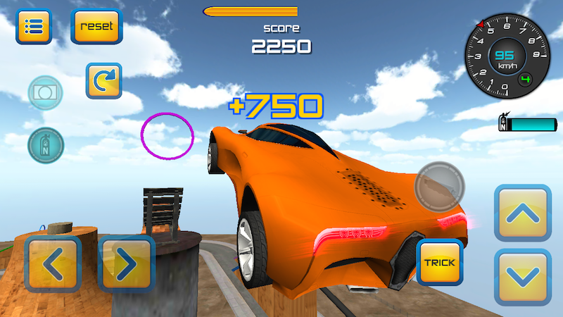 Industrial Area Car Jumping 3D截图2