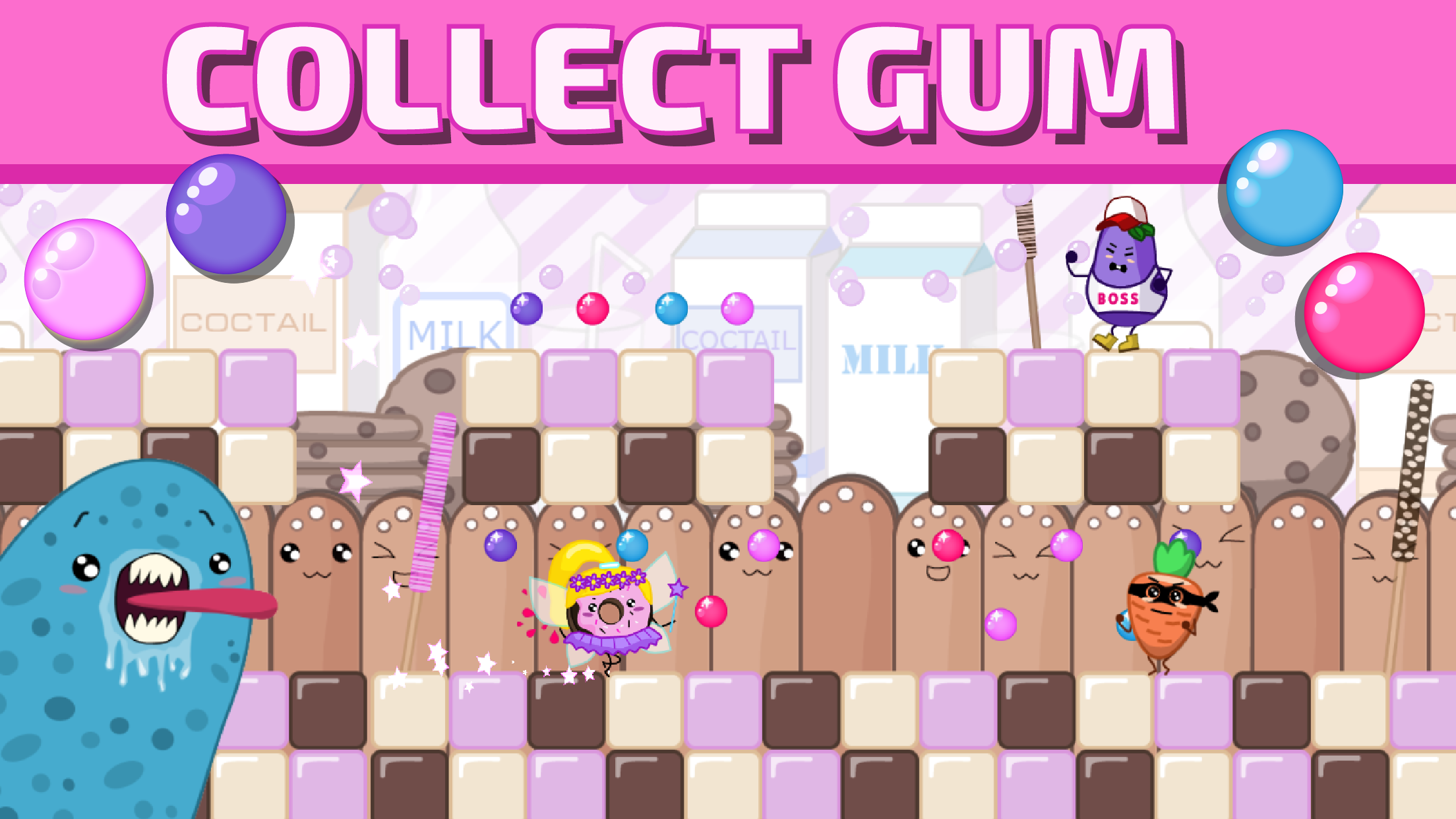 Sweet Run - arcade game截图1