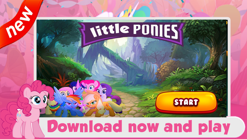 Little pony subway kids game截图2