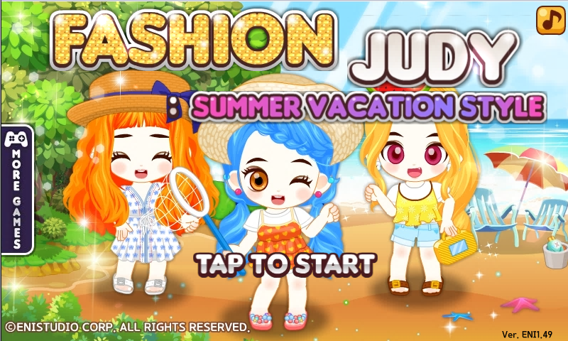 Fashion Judy: Summer vacation截图1