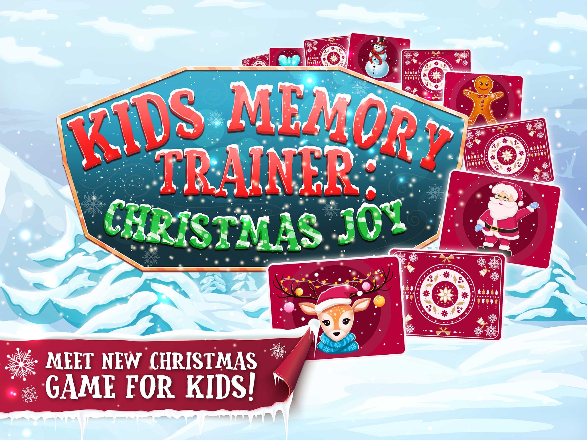 Kids Memory Trainer: Christmas Joy截图1