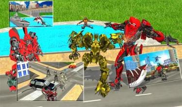 Transformation Robot Shark Game:Shark Simulator截图1