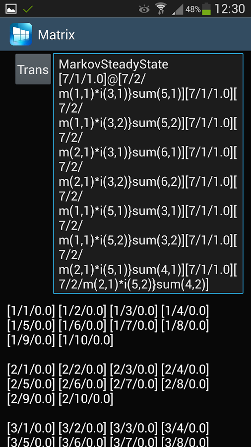 矩阵的科学计算器截图2