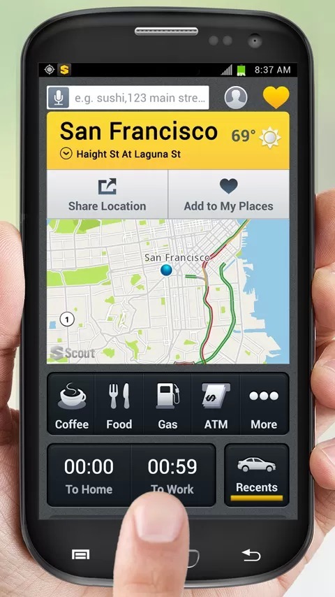 Scout GPS Navigation  Traffic截图5