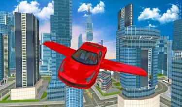 Flying Car Real Driving Simulator 3D截图1