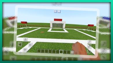 New Football Mini-Game. Map for MCPE截图1