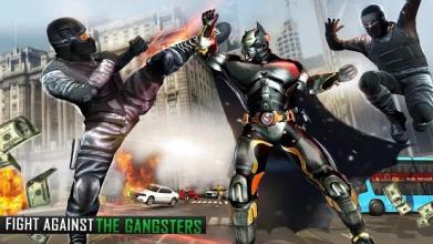 Flying Robot Bat Hero City Rescue截图5