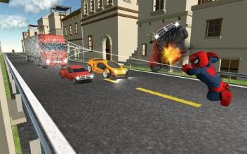 Super Hero Spider the city saver截图2