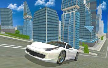 Flying Car Real Driving Simulator 3D截图5