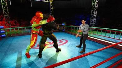 Superhero Wrestling Battle Arena Ring Fighting截图5