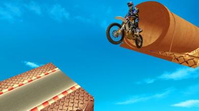 Motorcycle Games 2018: Extremo Stunt Master 3D Sim截图2