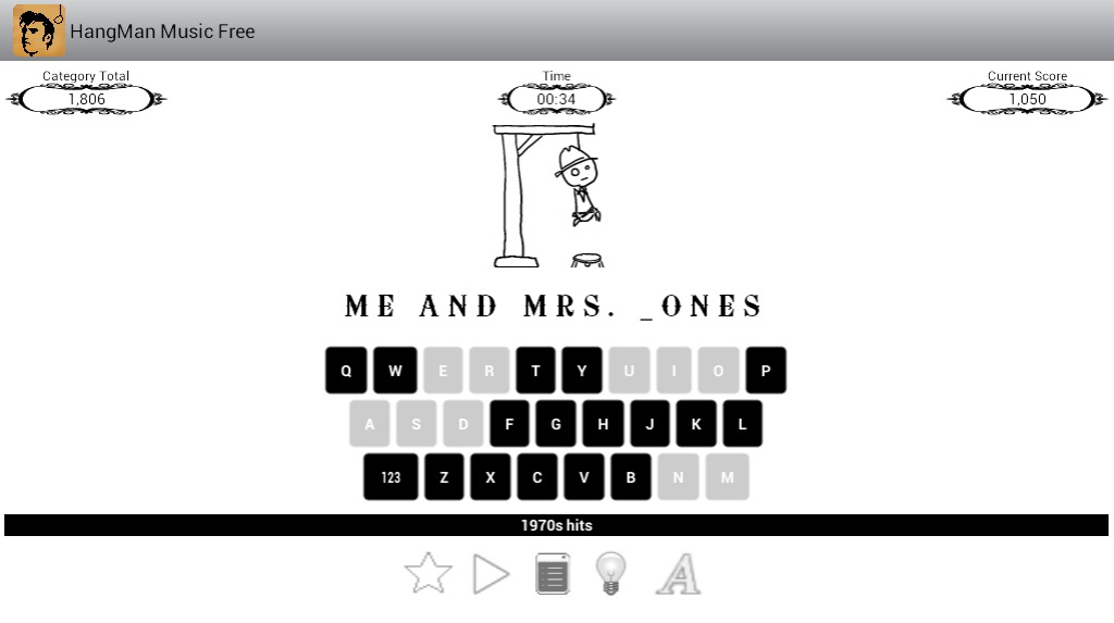 Hangman Music FREE截图1