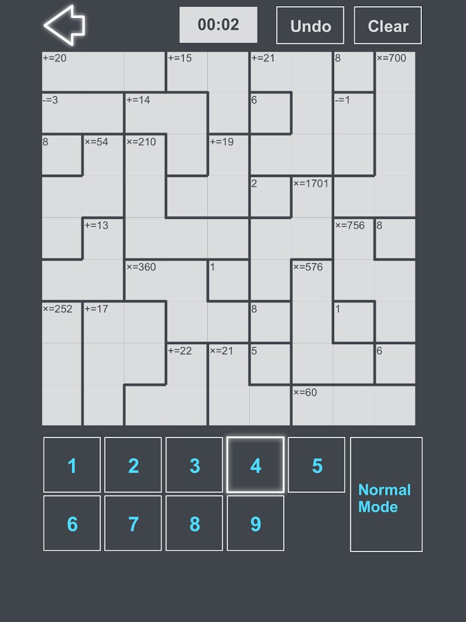 算独MathDu-比数独更有乐趣和挑战的计算解谜游戏截图2