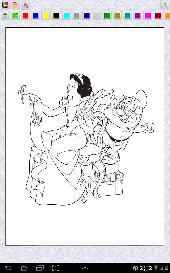 Merry Christmas Coloring Pages HD截图3