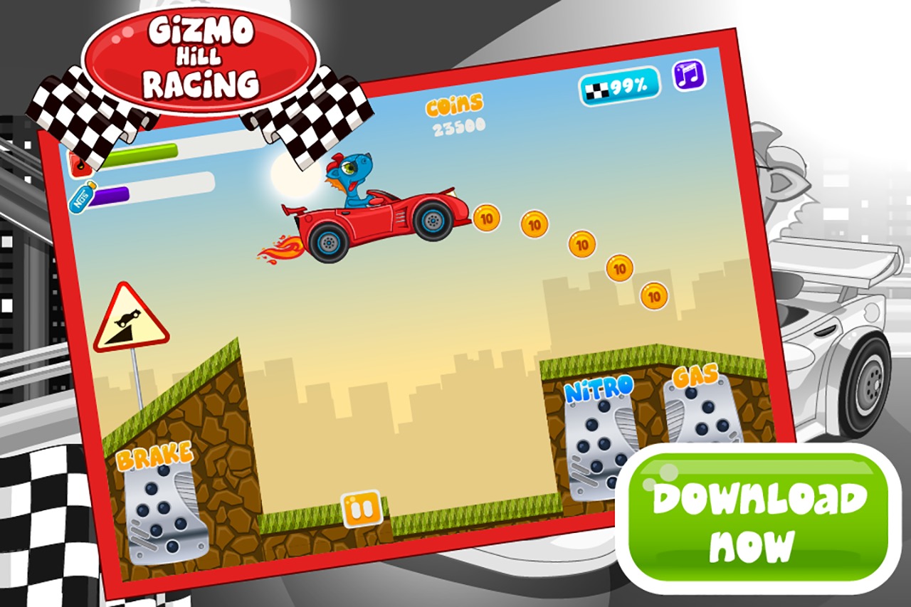 gizmo climb hill racing截图1