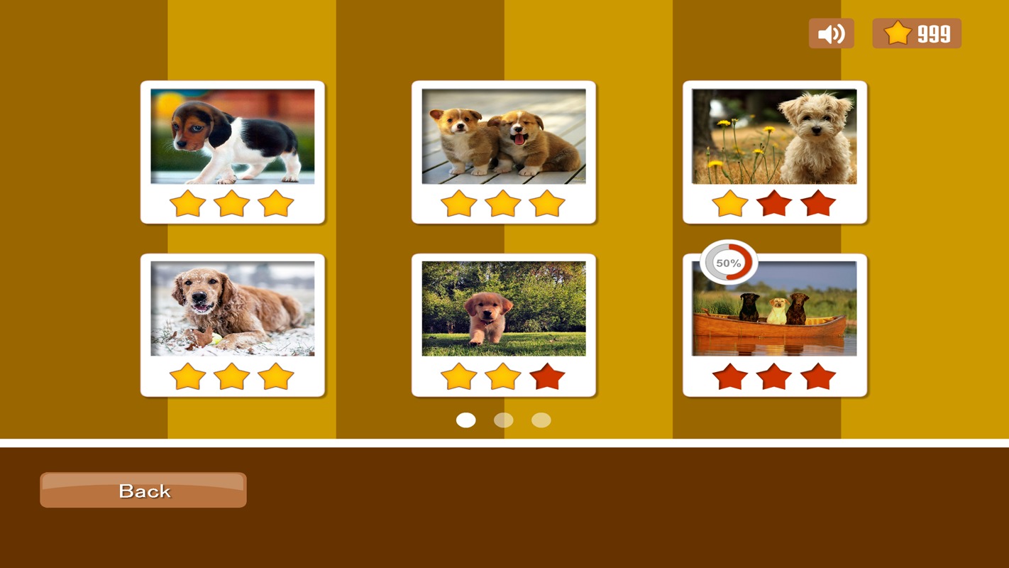 Sweet Dogs Puzzles - 免费截图2