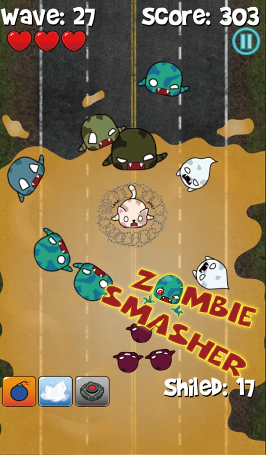 粉碎机僵尸 Zombie Smasher截图4