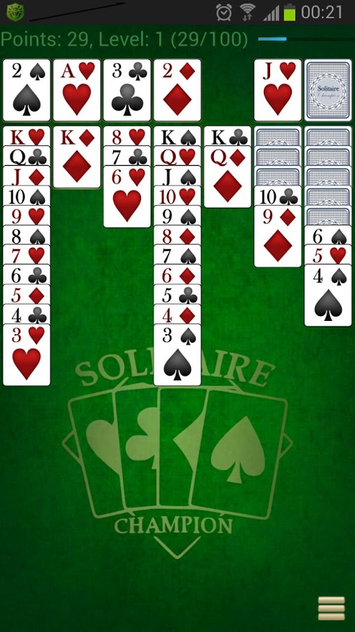 纸牌接龙冠军赛 高清版  Solitaire Champion HD截图2