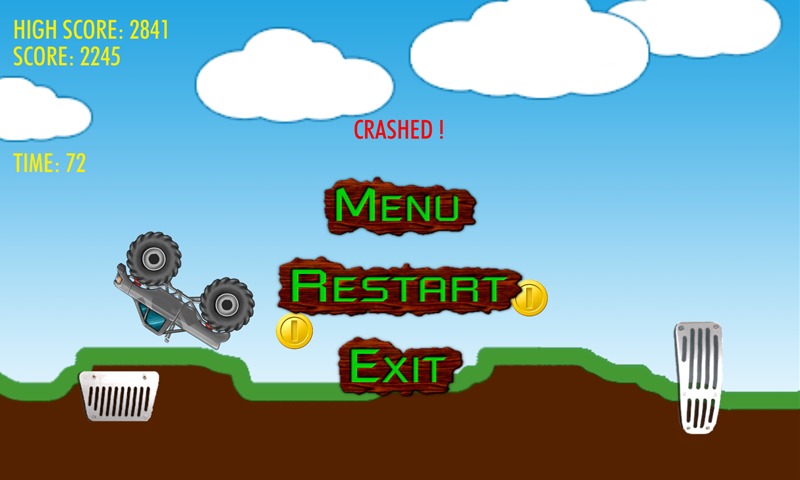 Hill Climb Racing 2D截图4