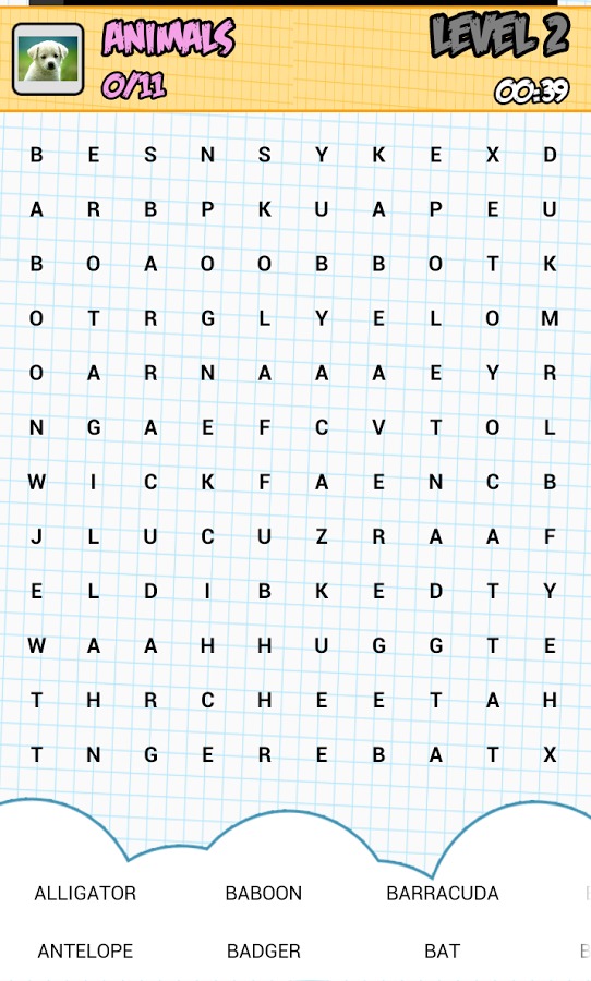 Word Search Swype截图4