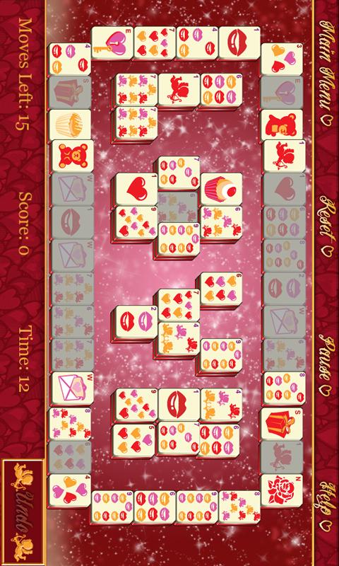 Mahjong Valentines截图3