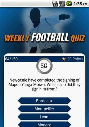 Weekly Football Quiz截图4