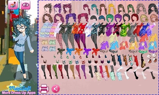 Dressup Fashion Peach Girl Lite截图4