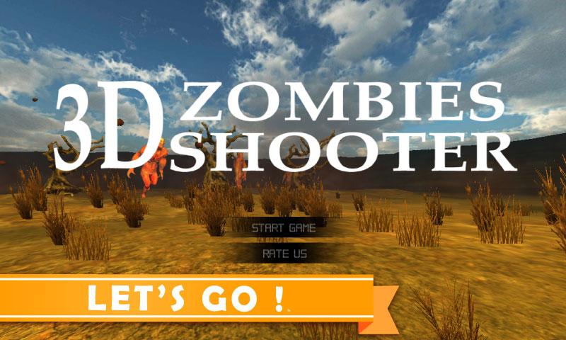 3D Z Zombies Shooter Nation截图3