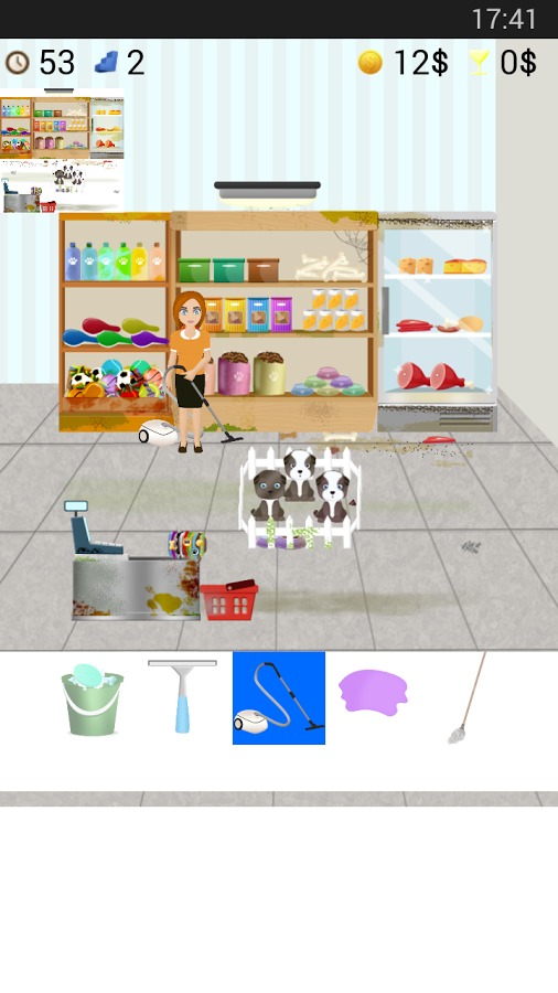 Pet Shop Cleaning Games截图1