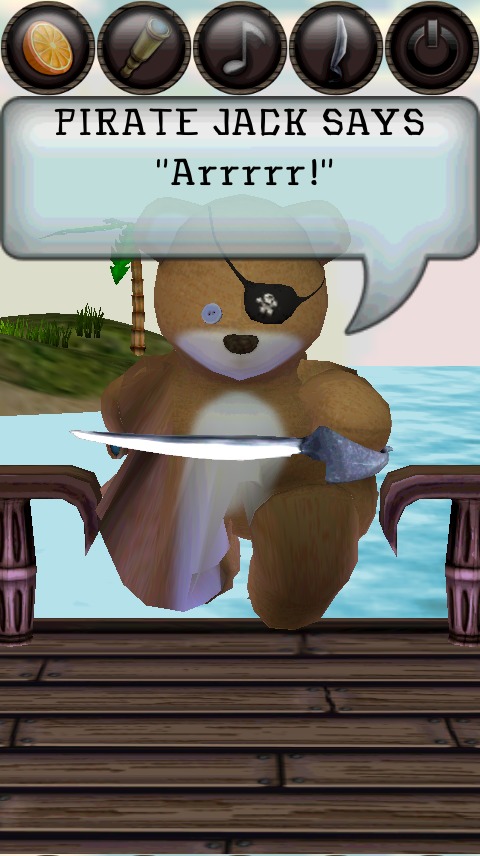 Talking Jack The Pirate Bear截图3